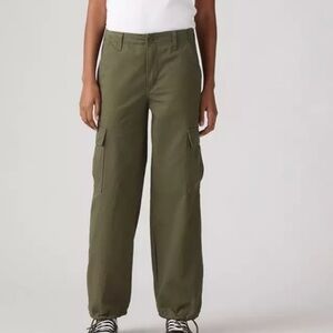 Levi’s’94 Baggy Cargo Pants 27x30 Military Green